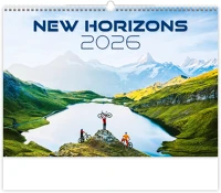 Dayliner DL6FA-H135 Falinaptár képes 450 × 315 mm, fehér lapokkal new horizons  2026. kép