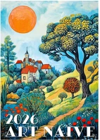 Dayliner DL6FA-H150 Falinaptár képes 315 x 450 mm, fehér lapokkal art naive  2026. kép