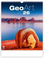 Dayliner DL6FA-H265 Falinaptár képes 450 × 520 mm, fehér lapokkal geo art  2026. kép