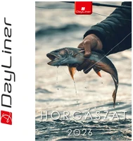 Dayliner DL6FA-HOB4 Falinaptár képes 230 x 330 mm, fehér lapokkal horgászat  2026. kép