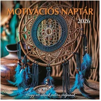 Dayliner DL6FA-S55 Falinaptár képes 300 x 300 mm, fehér lapokkal motivációs  2026. kép