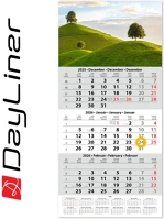 Dayliner DL6SP-1H3-HA Speditőr naptár 1 tömb, 3 hónap sp-1 330 kép