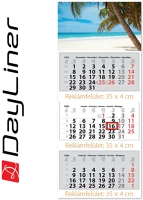 Dayliner DL6SP-3MACA-TE Speditőr naptár 3 tömb, 3 hónap maxi classic 350 kép