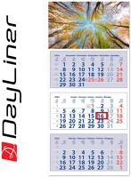 Dayliner DL6SP-3MACU-ER Speditőr naptár 3 tömb, 3 hónap maxi club 350 kép