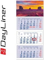 Dayliner DL6SP-3MACU-HA Speditőr naptár 3 tömb, 3 hónap maxi club 350 kép