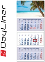 Dayliner DL6SP-3MACU-TE Speditőr naptár 3 tömb, 3 hónap maxi club 350 kép