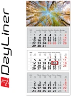 Dayliner DL6SP-3MECA-ER Speditőr naptár 3 tömb, 3 hónap medium classic 350 kép