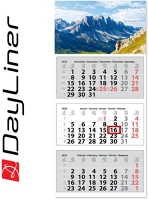 Dayliner DL6SP-3MECA-HE Speditőr naptár 3 tömb, 3 hónap medium classic 350 kép