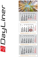 Dayliner DL6SP-4SMCA-ER Speditőr naptár 4 tömb, 4 hónap szuper maxi 350 kép