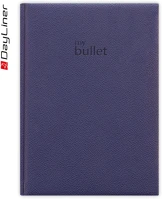 Dayliner DLDNO-NAFA5BU-KK Keménytáblás notesz pontozott vonalozással napoli a5 bullet, fehér kép