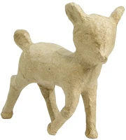 Décopatch AP137O Kreatív decoupage tárgy clairefontaine  bárány 13cm kép