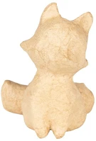 Décopatch AP202C Kreatív decoupage tárgy clairefontaine  róka 7x7x9cm kép