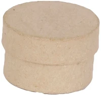 Décopatch BT500O Kreatív decoupage tárgy clairefontaine  mini kerek doboz 5x5x3 cm kép