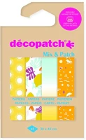 Décopatch DP034C Kreatív decoupage papír clairefontaine  4 mintával ref. kép
