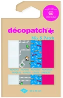 Décopatch DP038C Kreatív decoupage papír clairefontaine  4 mintával ref. kép