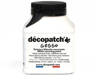 Décopatch GE70AO Kreatív akrilfesték clairefontaine  gesso fehér 70g kép