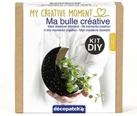 Décopatch KIT038C Kreatív decoupage készlet clairefontaine  my creative moment - hold kép