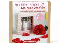 Décopatch KIT041C Kreatív decoupage készlet clairefontaine  my creative moment - képkeret kép