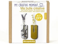 Décopatch KIT042C Kreatív decoupage készlet clairefontaine  my creative moment - virág kép