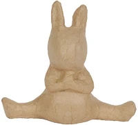 Décopatch SA224C Kreatív decoupage tárgy clairefontaine  jóga nyuszi 17cm kép