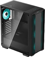 Deepcool CC560 Cc560 argb v2 fekete ablakos ház kép