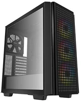 Deepcool CG540 Cg540 ablakos számítógépház, rgb, fekete (r-cg540-bkage4-g-1) kép