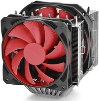 Deepcool ASSASSIN II Cpu cooler -  (18,2-27,3db; max. 119,06 m3/h; 4pin csatlakozó; 8 db heatpipe, 1x12cm, 1x14cm, pwm) kép