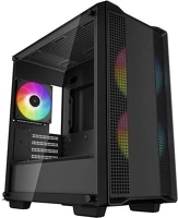 Deepcool CC360 ARGB Tempered glass black kép