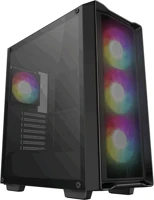 Deepcool CC560 MESH V2 Tempered glass black kép