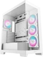 Deepcool CG580 4F WH (FEHÉR, Cg580 4f táp nélküli ablakos mid tower számítógépház fehér kép