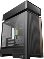 Deepcool CL6600 Táp nélküli ablakos mid tower számítógépház fekete kép