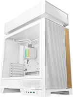 Deepcool CL6600 WH Táp nélküli ablakos mid tower számítógépház fehér kép
