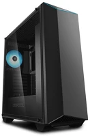 Deepcool EARLKASE RGB V2 Számítógépház -  (fekete,ablakos, fekete belső, 2x12cm ventilátor, atx, matx,1xusb3.0, 1xusb2.0) kép