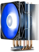Deepcool GAMMAXX 400 V2 BLUE Cpu cooler -  (27,8db, max. 109,58 m3/h, 4pin, 4 db heatpipe, 12cm, kék led) kép