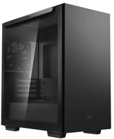 Deepcool MACUBE 110 BK Számítógépház -  (fekete, fekete belső, ablakos, 1x12cm ventilátor, matx, 2xusb3.0) kép