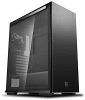 Deepcool MACUBE 310 BK Számítógépház -  (fekete, fekete belső, ablakos, 1x12cm ventilátor, atx, 2xusb3.0) kép