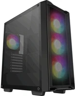 Deepcool R-CC560-BKAMA4-G-2 Cc560 mesh wh v2 táp nélküli ablakos mid tower számítógépház fehér kép