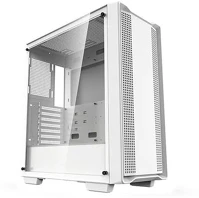Deepcool CC560 WH LIMITED Tempered glass white kép