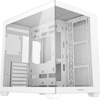 Deepcool R-CG530-WHNDA0-G-1 Cg530 wh táp nélküli ablakos mid tower számítógépház fehér kép
