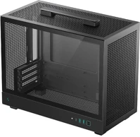 Deepcool R-CH160-BKNGM0-G ch62x ch160 plus táp nélküli ablakos mt mini tower számítógépház kép
