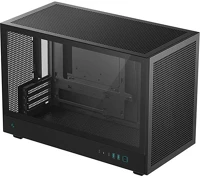 Deepcool R-CH260-BKNGM0-G-1 Ch64x ch260 táp nélküli ablakos mt mini tower számítógépház fekete kép