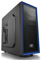 Deepcool TESSERACT BF Deepcool számítógépház - tesseract bf (fekete, fekete belső, 1x12cm ventilátor, atx, matx, 1xusb3.0, 1xusb2.0) kép