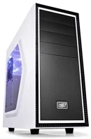 Deepcool SW WH Deepcool számítógépház - tesseract sw white (fehér, ablakos, fekete belső, 1x12cm, atx, matx, 1xusb3.0, 1xusb2.0) kép