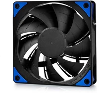 Deepcool TF120 BLUE Cooler 12cm -  (17,6-31,8db; max. 130 m3/h; 4pin csatlakozó; ház hűtésre, pwm) kép