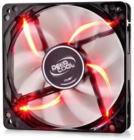 Deepcool WIND BLADE 120 RD Wind blade 120 piros led 120mm rendszerhűtő kép