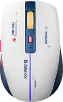 Defender DEF52282 Dila mm-282 wireless gaming mouse white/blue kép