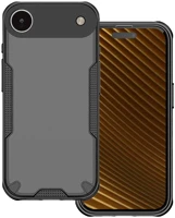 Defender TF5907504536514 Telefontok iphone 17 air -  matt - fekete/áttetsző ütésálló hátlap tok kép