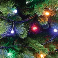 Dekorációs termékek 100LED Sorolható izzósor, 100led, színes, villogó kép