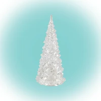 Dekorációs termékek CDM 12 Home cdm 12 led-es fenyőfa asztali dísz, 12cm, 3d akril dekoráció kép