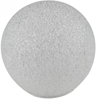 Dekorációs termékek GLE 15/WW EVA gömb dekoráció, rugalmas alapanyag, 2 db LED, 15 cm átmérő kép